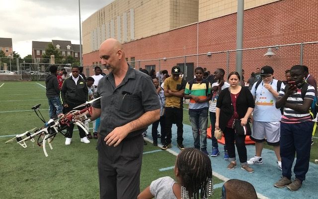 Verizon employees talk tech careers with Newark’s Central High School students